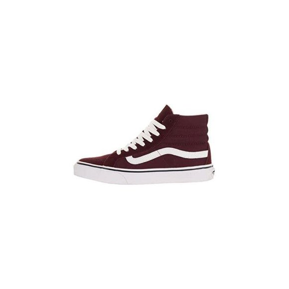 Vans Sk8-Hi Slim Windsor Wine Skate Shoe WM 6 NWOB - Picture 3 of 5